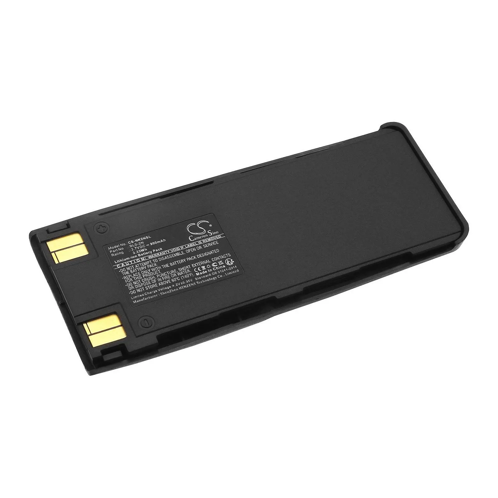 Батерия за мобилен телефон NOKIA 1260, 5110, 6110, 6210, 7100 BLS-2 / BLS-4 LiIon 3,7V 900mAh CAMERON SINO