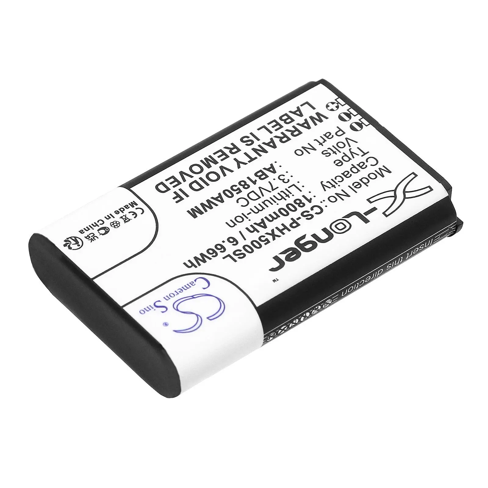 Батерия за мобилен телефон PHILIPS AB1720AWM, AB1790AWM, Xenium 9A9K LiIon 3,7V 1800mAh CAMERON SINO - image 1