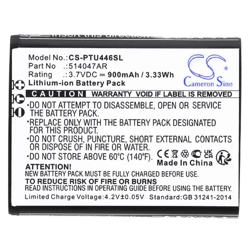 Батерия за мобилен телефон   PANASONIC KX-TU446, KX-TU456, KX-TU466EXBE  LiIon 3,7V 900mAh CAMERON SINO - image 2