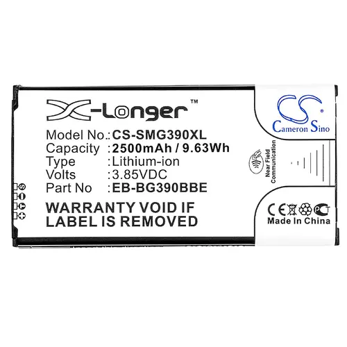 Батерия за мобилен телефон SAMSUNG Galaxy Xcover 4, SM-G390 EB-BG390BBE LiIon 3,85V 2500mAh CAMERON SINO - image 2
