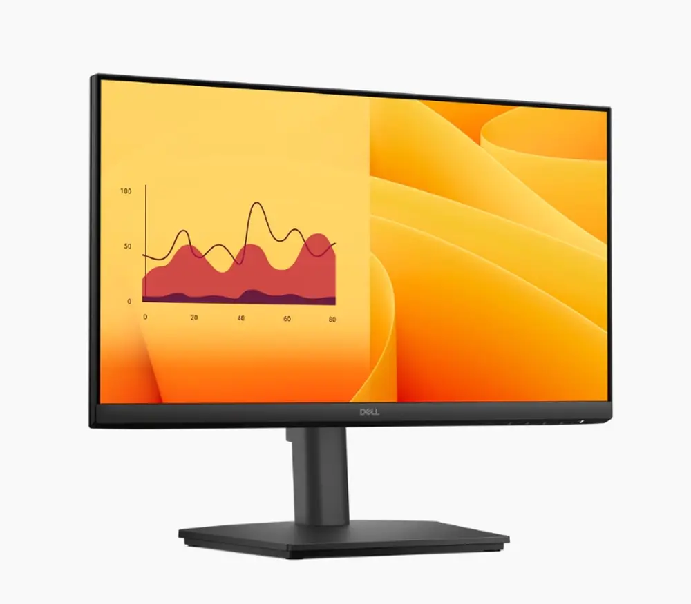 Монитор, Dell E2225HSM, 21.5" Edge LED Anti-Glare, VA Panel, 5ms GTG, 100 Hz, 3000:1, 250 cd/m2, Full HD 1920x1080, VGA, HDMI, Display Port, Speakers, Height-Adjustable, Pivot, Swivel, Tilt, Black