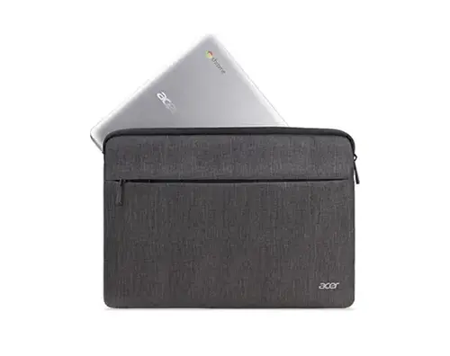 Калъф, Acer Protective Sleeve Dual Tone Dark Gray with Front Pocket for 15.6" - image 2