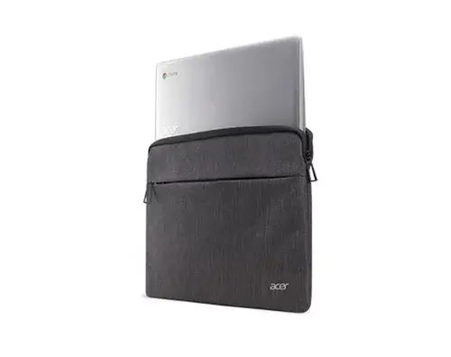Калъф, Acer Protective Sleeve Dual Tone Dark Gray with Front Pocket for 15.6" - image 3