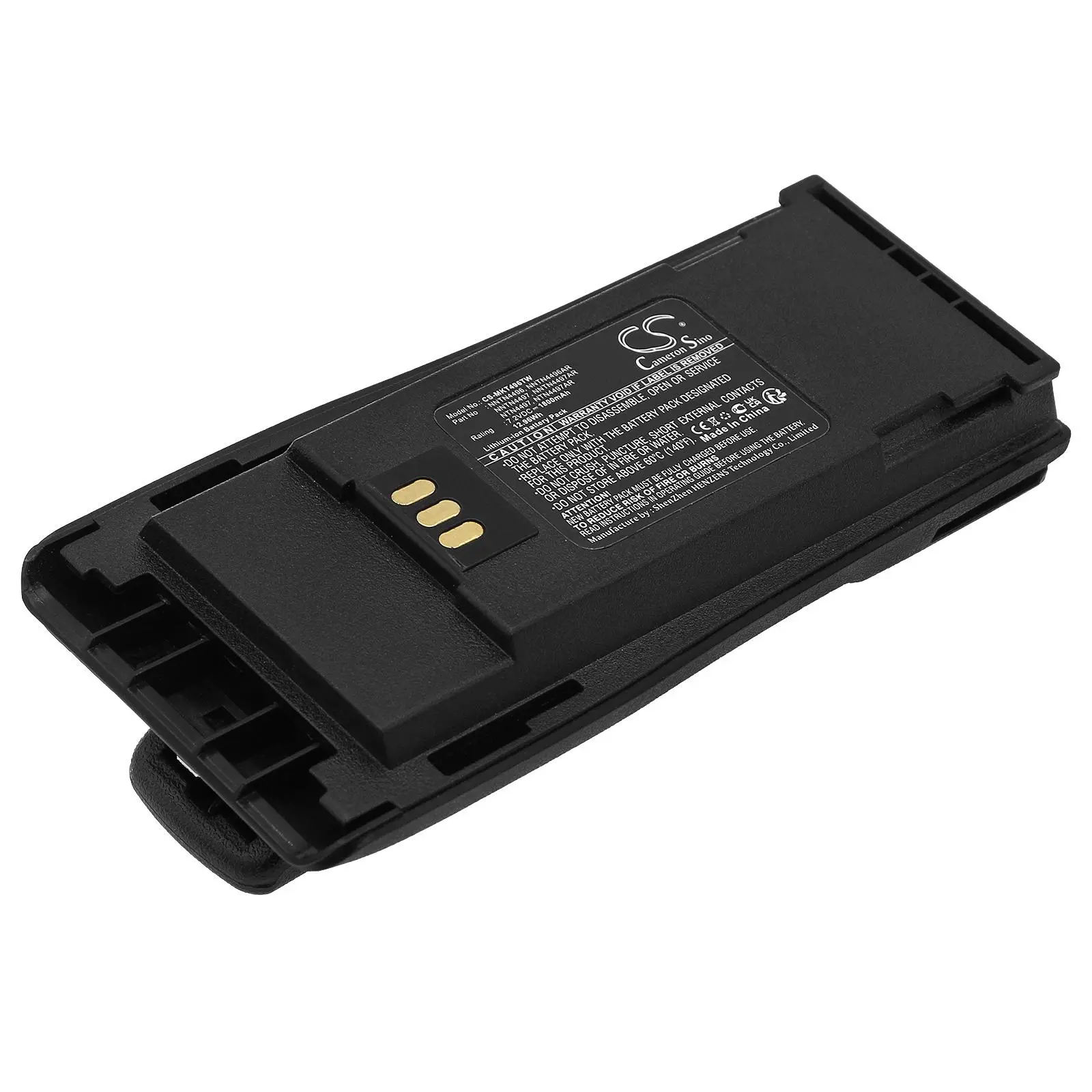 Батерия за радиостанция Motorola CP040, CP140, CP150, CP160 MNN4254AR LiIon 7,2V 1800mA Cameron Sino - image 1