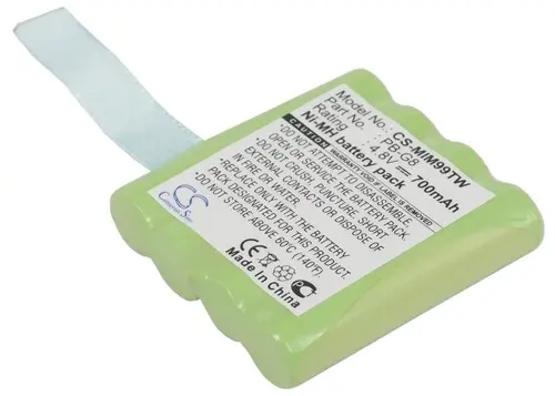 Μπαταρία για πομποδέκτη MIDLAND 456R, G6, G8 PB-G8 NIMH 4,8V 700mA Cameron Sino - 1
