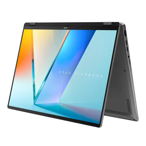 Лаптоп, Asus Vivobook Flip TP3607SA-RJ004W,Intel Ultra 5  226V 16GB 2.1 GHz (8MB Cache, up to 4.5 GHz,)16.0 OLED WQXGA+(WQ+) 2880X1800 16:10 Bend+400nits(HDR) Glare , LPDDR5X 16GB ( onbd) 512 GB SSD, Windows 11, Matte Gray + Backpack - image 2