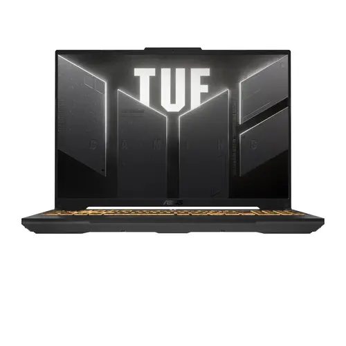 Лаптоп, Asus TUF F16 FX607VU-RL091 Inte i7-13620H 2.4 GHz (24M Cache, up to 4.9 GHz, ), 16" FHD(1920 x 1200) 16:9,144 Hz.16GB DDR5 ( 5600hz) ,1TB PCIe 4.0,RTX40506GB GDDR6, Wi-Fi 6(802.11ax)Backlit Chiclet Keyboard 1-Zone RGB, no OS, Mecha Gray - image 1