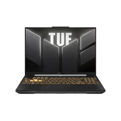 Лаптоп, Asus TUF F16 FX607VU-RL091 Inte i7-13620H 2.4 GHz (24M Cache, up to 4.9 GHz, ), 16" FHD(1920 x 1200) 16:9,144 Hz.16GB DDR5 ( 5600hz) ,1TB PCIe 4.0,RTX40506GB GDDR6, Wi-Fi 6(802.11ax)Backlit Chiclet Keyboard 1-Zone RGB, no OS, Mecha Gray