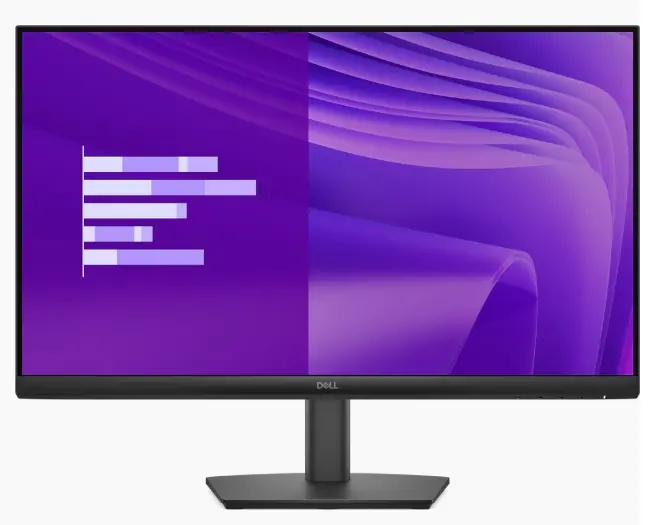 Монитор, Dell E2425HM, 23.8" Edge LED Anti-Glare, IPS Panel, 5ms GTG, 100 Hz, 1000:1, 250 cd/m2, Full HD 1920x1080 Full HD, VGA, HDMI, Display Port, Tilt, Black - image 1