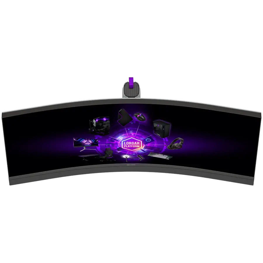 LORGAR 34MP1, UWQHD MiniLED Gaming Monitor Pro, 34'' (3440*1440) VA curved monitor, black/milky grey - image 8