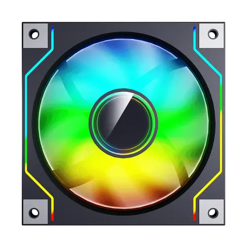 Darkflash ventilator Fan 120mm DM20 A-RGB Negru - Infinity Mirror - 2