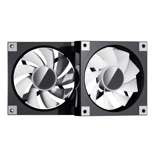 Darkflash ventilator Fan 120mm DM20 A-RGB Negru - Infinity Mirror - 6