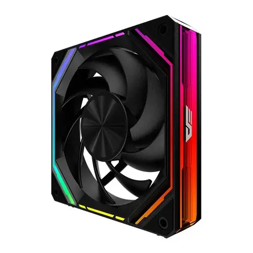 Darkflash Комплект вентилатори Fan Pack 3-in-1 3x120mm - INF32 Black, Daisy-Chain, Infinity Mirror, A-RGB - image 4