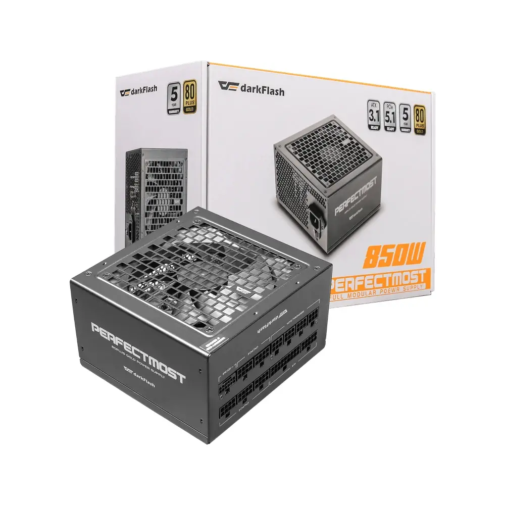 Darkflash sursă de alimentare PSU ATX 3.1 850W Gold, Full Modular - PMT850 A3 - image 7