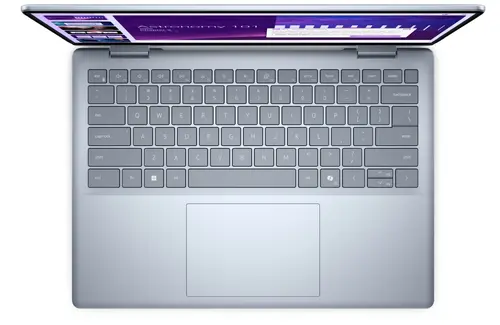 Лаптоп, Dell 14 Plus 2-in-1 DB04250, Intel Ultra 7 256V (47 TOPS NPU, 8 cores, up to 4.8 GHz), 14" 16:10 FHD+(1920x1200) Touch 300nits WVA AG, 16GB, LPDDR5X, 8533MT/s (onboard), 512GB M.2 SSD PCIe, Intel Arc, FHD RGB and Mic, Wi-Fi 7, FPR, Backlit Kb, Win 11 Pro - image 3