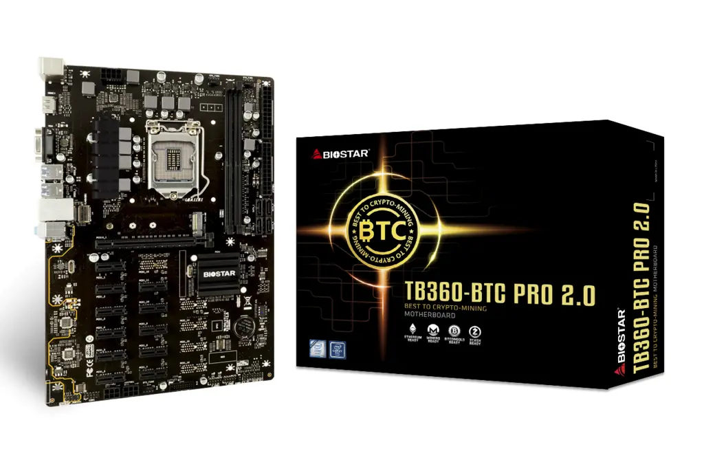 Дънна платка BIOSTAR TB360-BTC PRO 2.0 Intel Socket 1151 - image 3