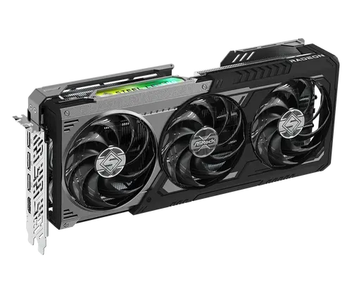 Видео карта ASRock RADEON RX 9070 XT STEEL LEGEND DARK 16GB GDDR6 - image 1