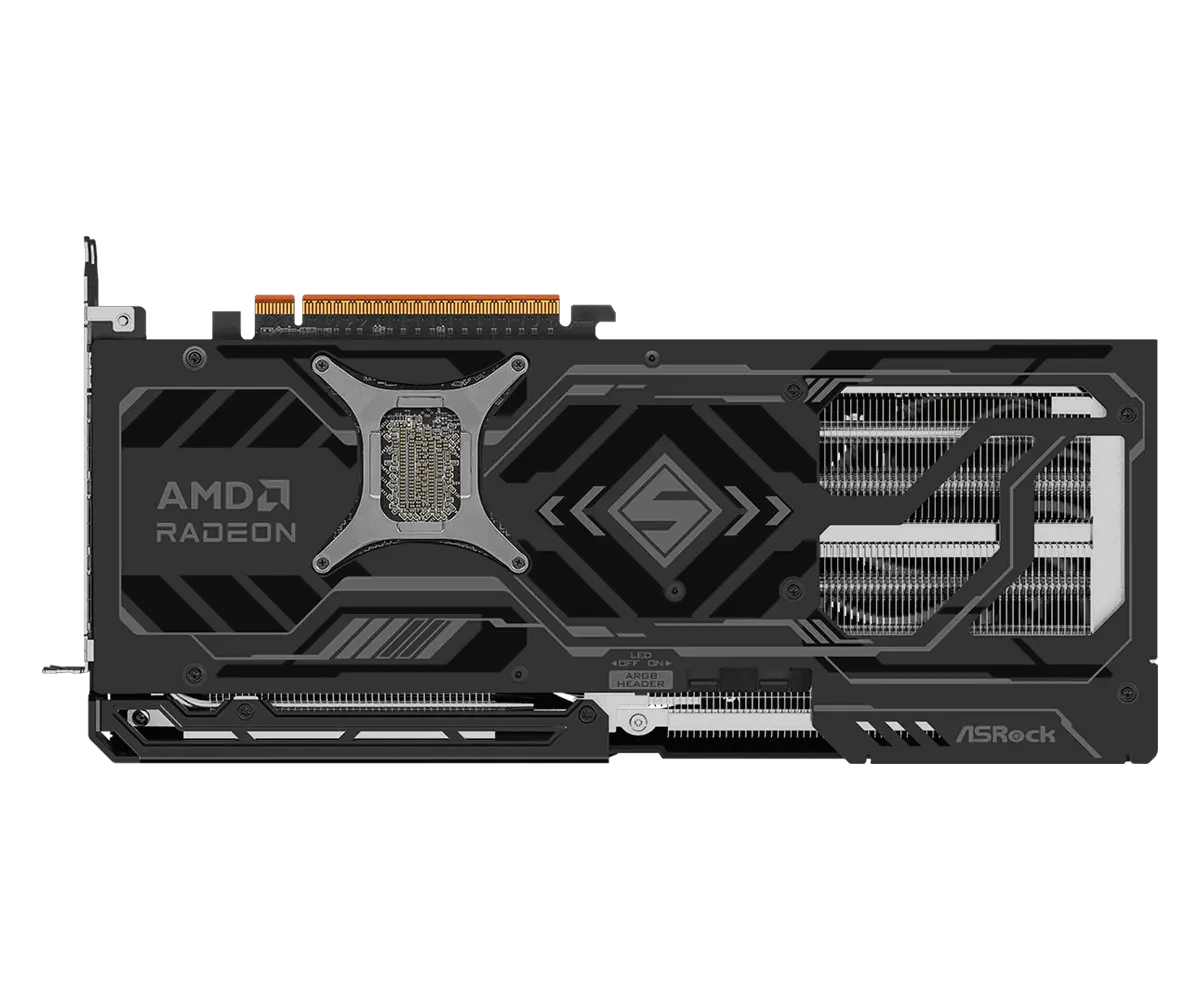 Видео карта ASRock RADEON RX 9070 XT STEEL LEGEND DARK 16GB GDDR6 - image 3