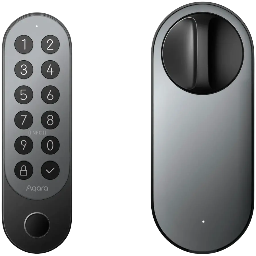 Aqara Smart Lock U200 (Offline, Black): Model No: EL-D02D; SKU No: AD040EUB02 - image 1