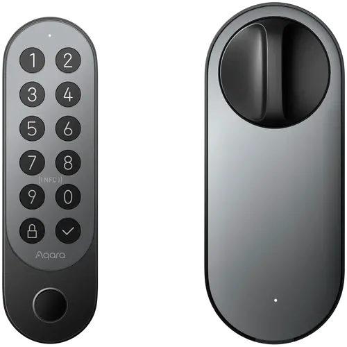 Aqara Smart Lock U200 (Offline, Black): Model No: EL-D02D; SKU No: AD040EUB02 - image 1