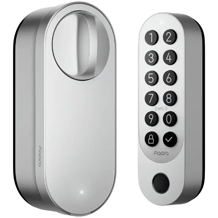 Aqara Smart Lock U200 (Offline, Argintiu): Model nr.: EL-D02D; SKU nr.: AD040EUS02
