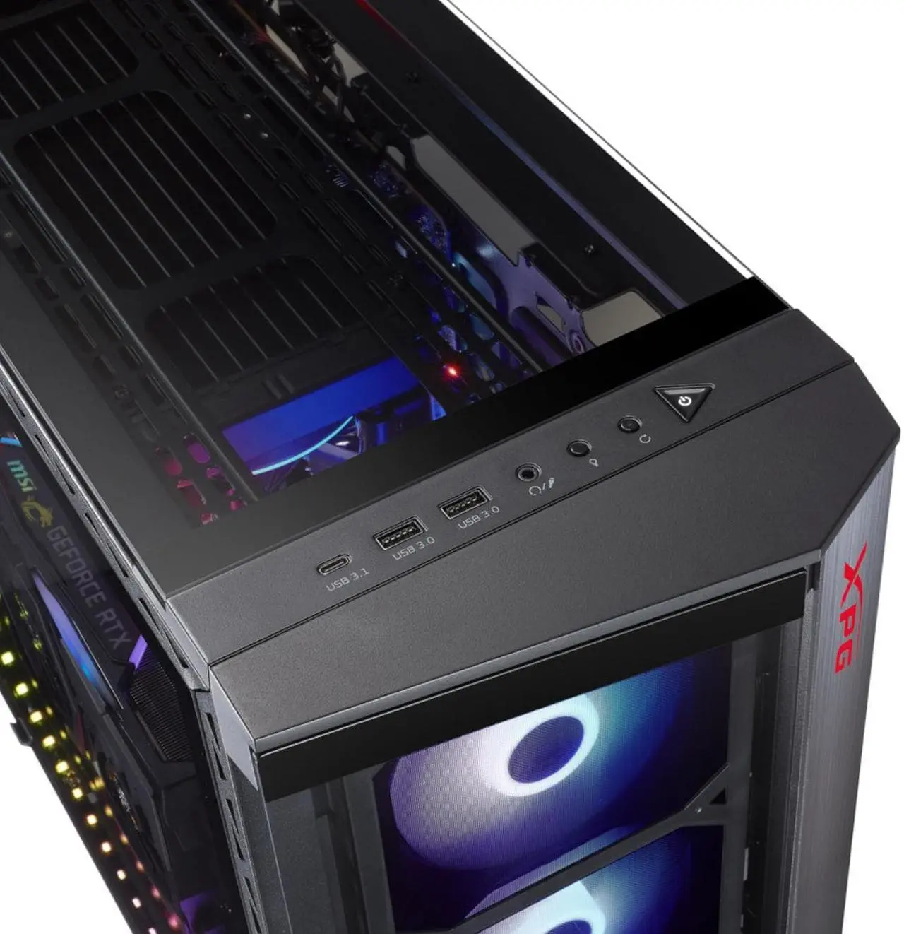 Кутия за компютър, ADATA XPG BATTLE CRUISER MT BLACK - image 3
