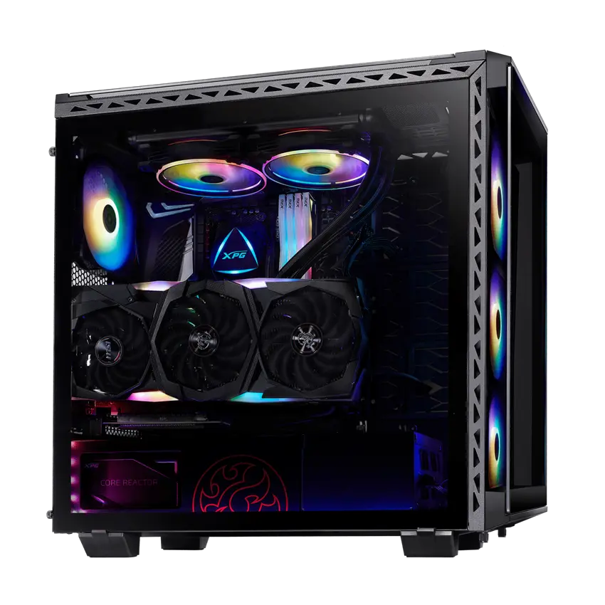 Кутия за компютър, ADATA XPG BATTLE CRUISER MT BLACK - image 4