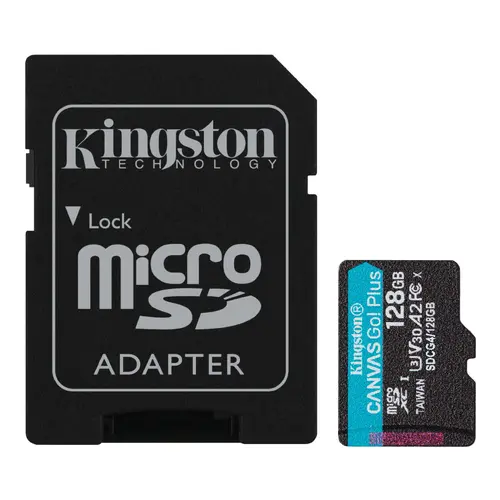 Памет, KINGSTON 128G SDMIC KINGST GO+ SDCG4