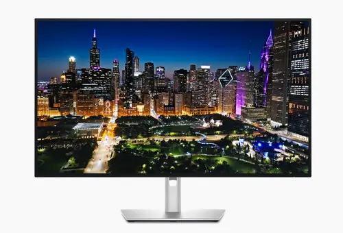 Монитор, Dell U3225QE, 31.5" IPS  UHD AG, UltraSharp 120Hz, 5ms, 3000:1, 600 cd/m2, 4K 3840x2160, DCI-P3 99%, HDR, HDMI, DisplayPort, Thunderbolt Hub, Power delivery 140w, RJ45, ComfortView Plus, Height Adjustable, Pivot, Swivel, Tilt, PiP, PbP, Grey - image 1