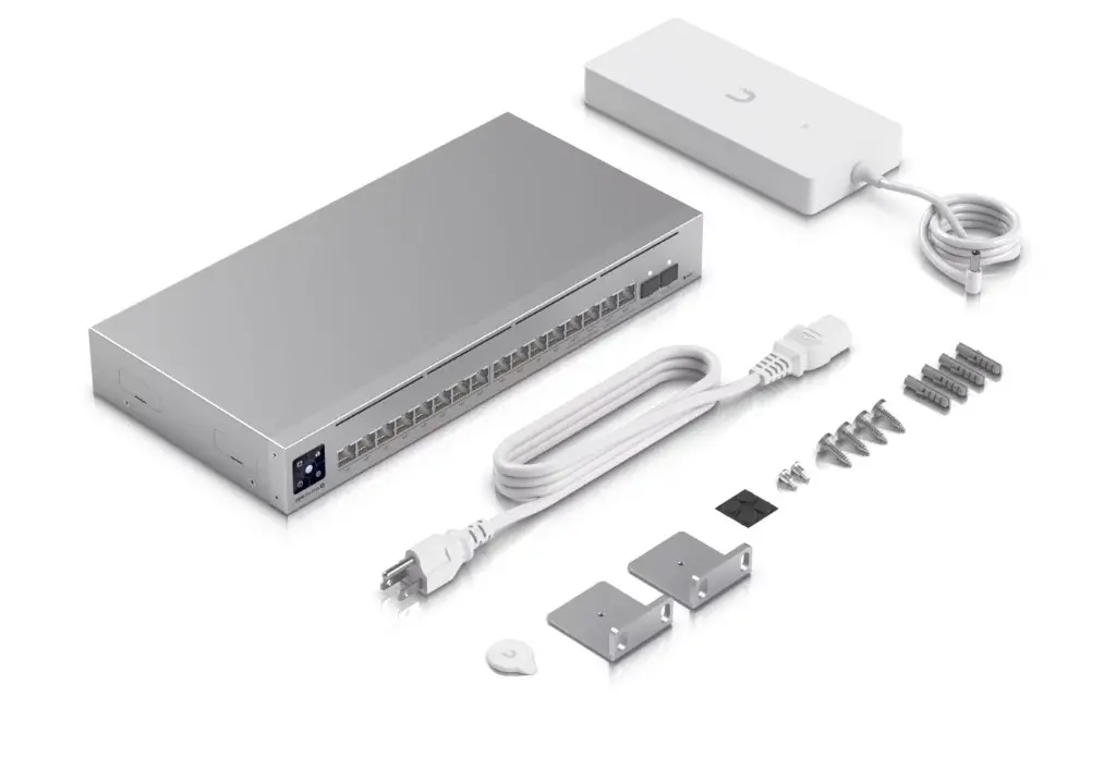 Комутатор Ubiquiti USW-Pro-Max-16-PoE,4x2.5Gb POE++, 12xGb PoE+,2x10G SFP+ - image 4