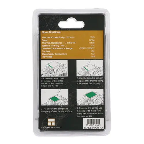 Thermalright термо паста Thermal compound - TF8 2g - 13.8 W/mK - image 3
