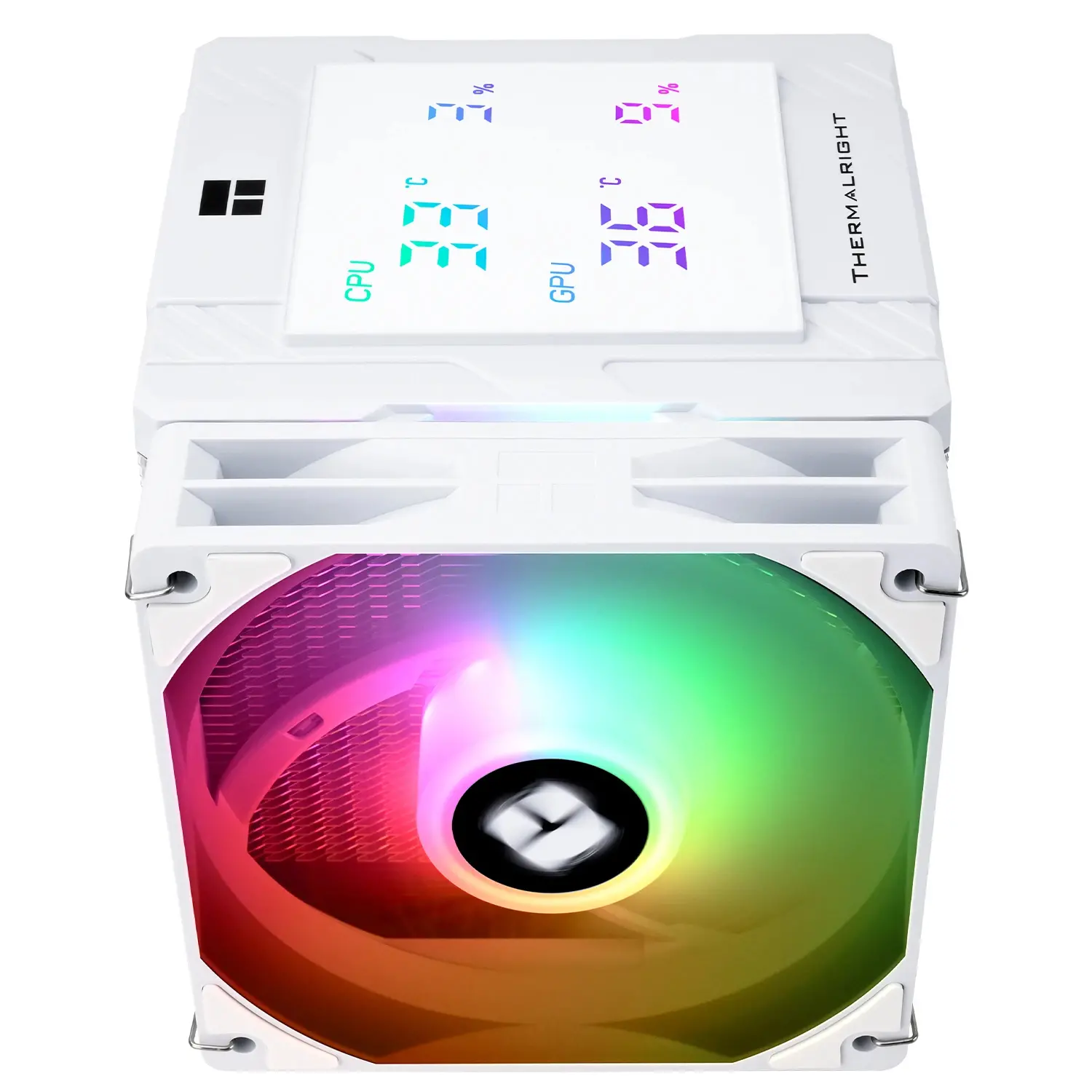 Thermalright cooler procesor CPU Cooler Peerless Assassin 120 Digital A-RGB Alb - Dual-Tower - LGA1851/AM5 - image 3