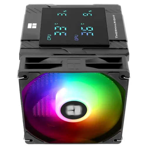 Thermalright охладител CPU Cooler Peerless Assassin 120 Digital A-RGB Black - Dual-Tower - LGA1851/AM5 - image 3