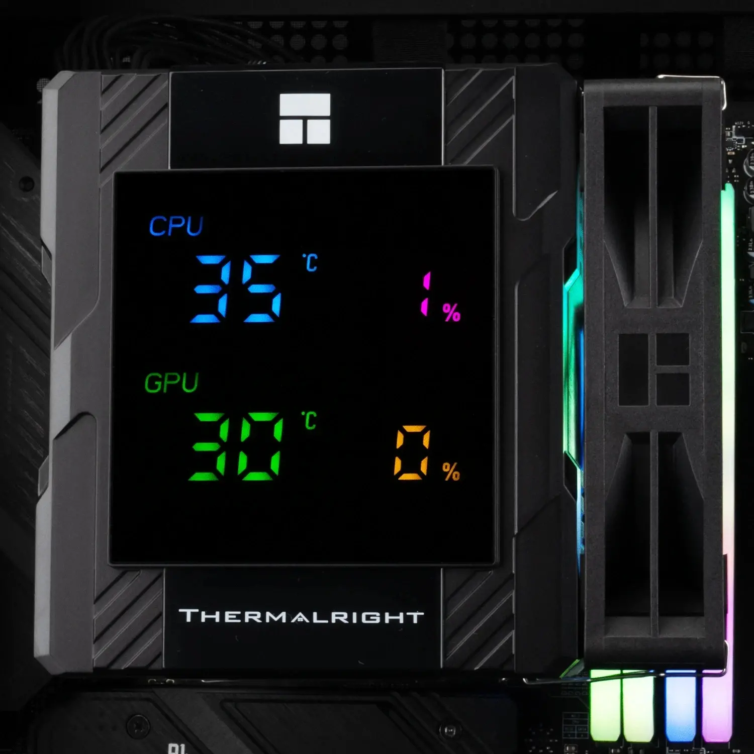 Thermalright охладител CPU Cooler Peerless Assassin 120 Digital A-RGB Black - Dual-Tower - LGA1851/AM5 - image 5