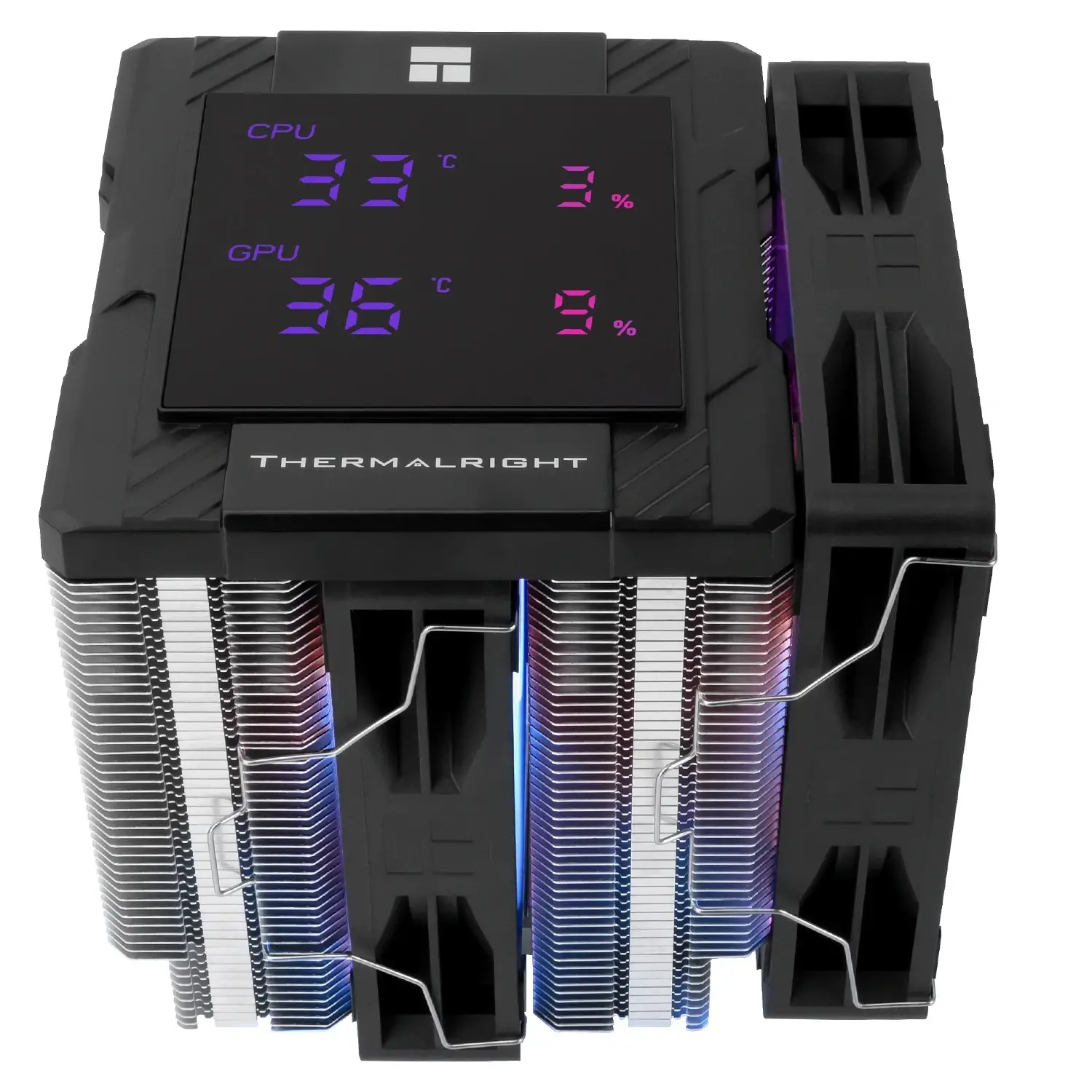 Thermalright ψύκτρα επεξεργαστή CPU Cooler Peerless Assassin 120 Digital A-RGB Μαύρο - Dual-Tower - LGA1851/AM5 - image 7