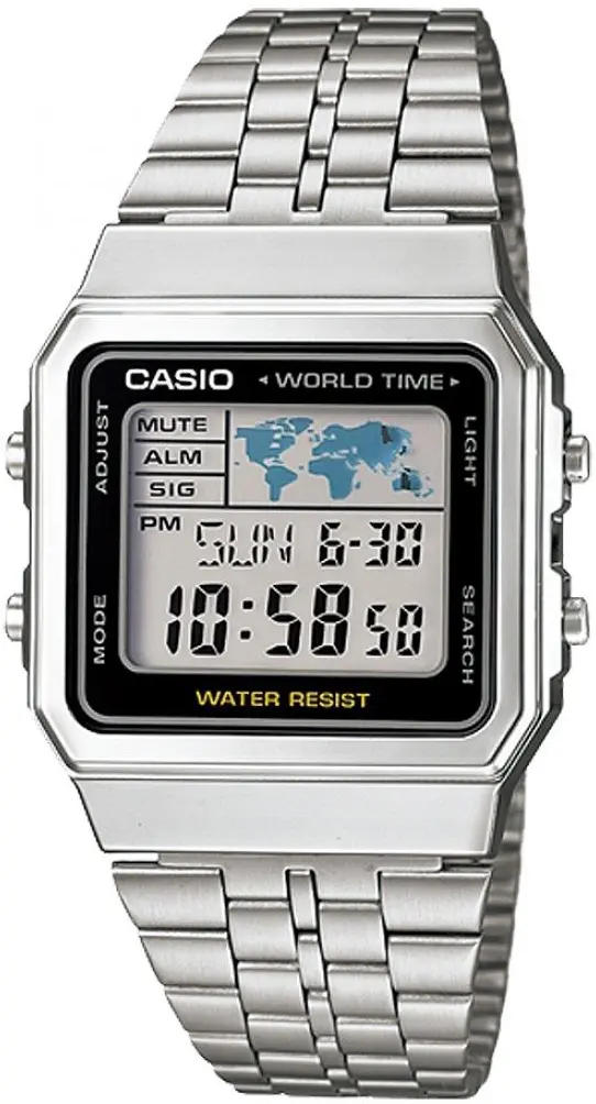 Ceas digital pentru bărbați Casio Vintage Collection - A500WA-1DF