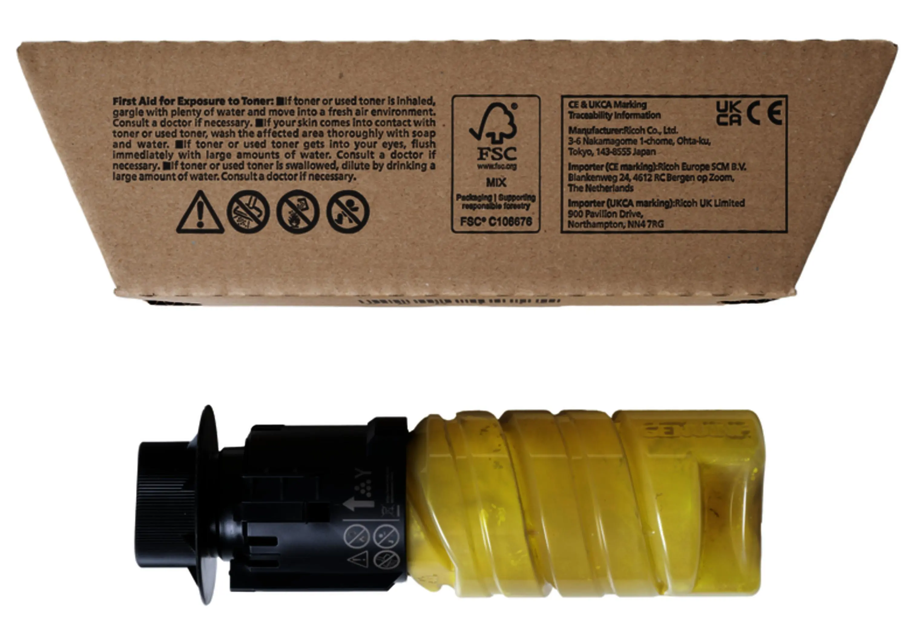 Κασέτα γραφίτη RICOH κίτρινο P C375H, 5700σελ
