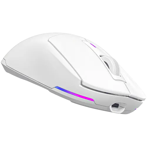 LORGAR MSA10W, Wireless Gaming Mouse Advanced, white - image 4