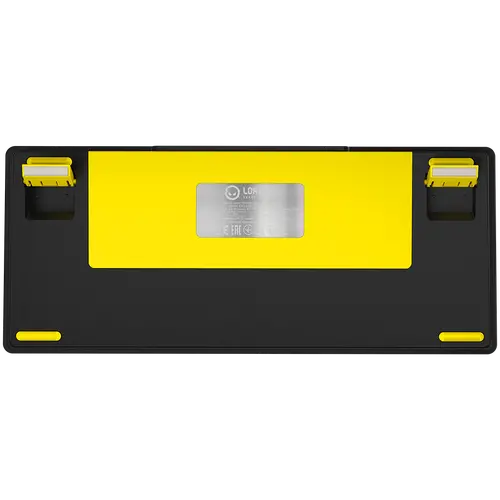 LORGAR KBP7075W, Wireless 75% Mechanical Gaming Keyboard Pro, Black/yellow, EN layout - image 7
