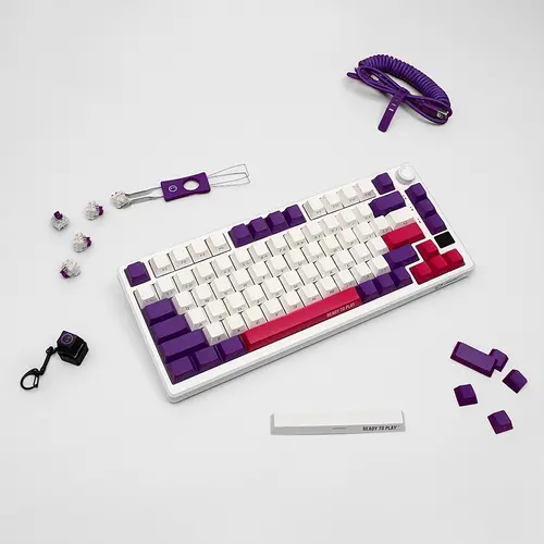LORGAR KBP7075W, Wireless 75% Mechanical Gaming Keyboard Pro, White, EN layout - image 10