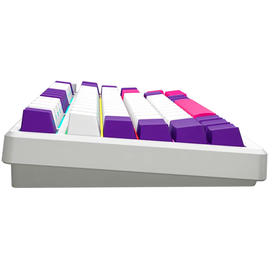 LORGAR KBP7075W, Wireless 75% Mechanical Gaming Keyboard Pro, White, EN layout - image 3