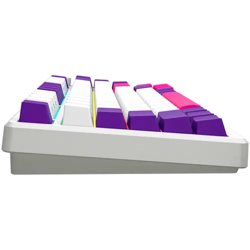 LORGAR KBP7075W, Ασύρματο μηχανικό gaming πληκτρολόγιο 75% Pro, Λευκό, διάταξη EN - 4