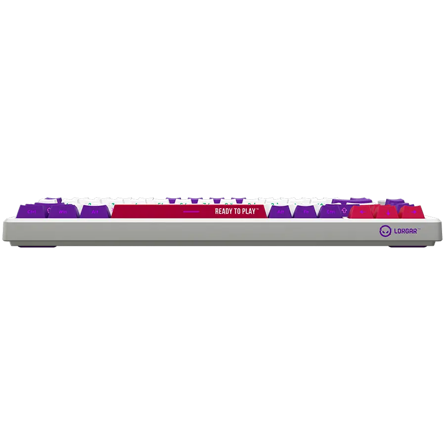LORGAR KBP7075W, Wireless 75% Mechanical Gaming Keyboard Pro, White, EN layout - image 4