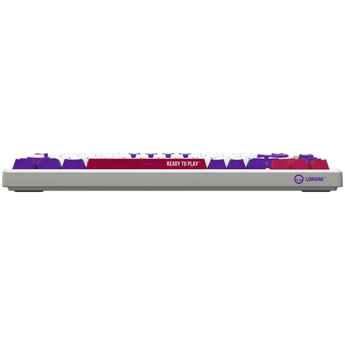 LORGAR KBP7075W, Wireless 75% Mechanical Gaming Keyboard Pro, White, EN layout - image 4