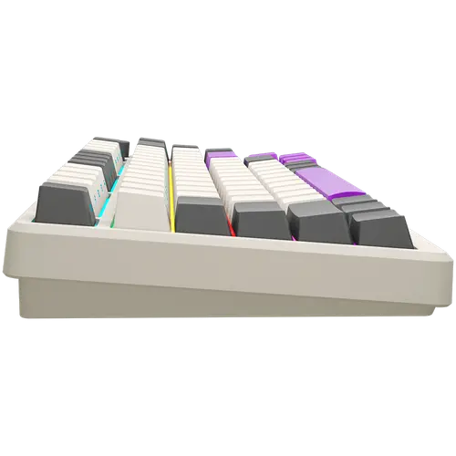 LORGAR KBP7075W, Tastatură mecanică gaming wireless 75% Pro, Bej, layout EN - 4