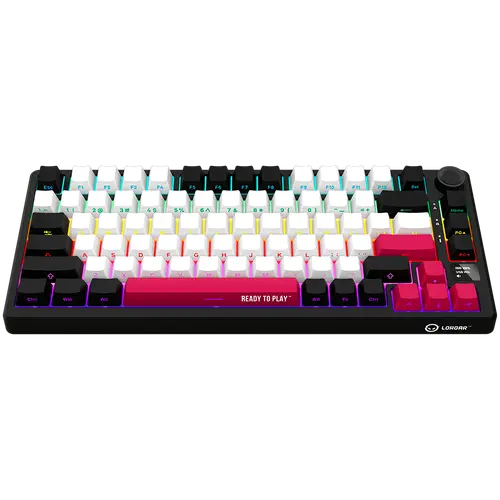 LORGAR Tastatură Gaming KBP7075W Pro Fără fir 75% Negru EN - 3