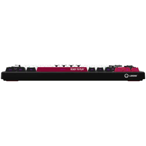 LORGAR KBP7075W, Wireless 75% Mechanical Gaming Keyboard Pro, Black/red, EN layout - image 4