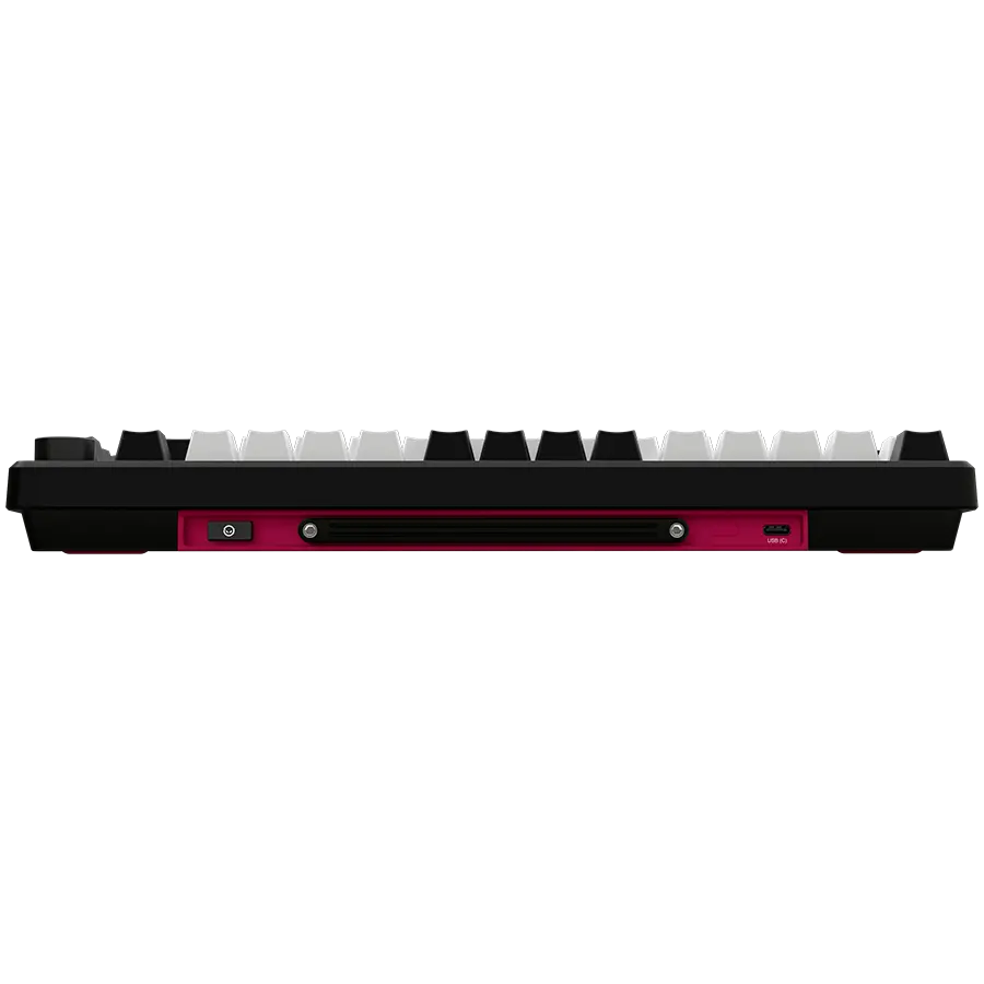 LORGAR KBP7075W, Wireless 75% Mechanical Gaming Keyboard Pro, Black/red, EN layout - image 5