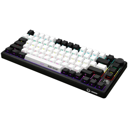 LORGAR Gaming Πληκτρολόγιο KBP7075W Pro Ασύρματο 75% Μαύρο EN - 7