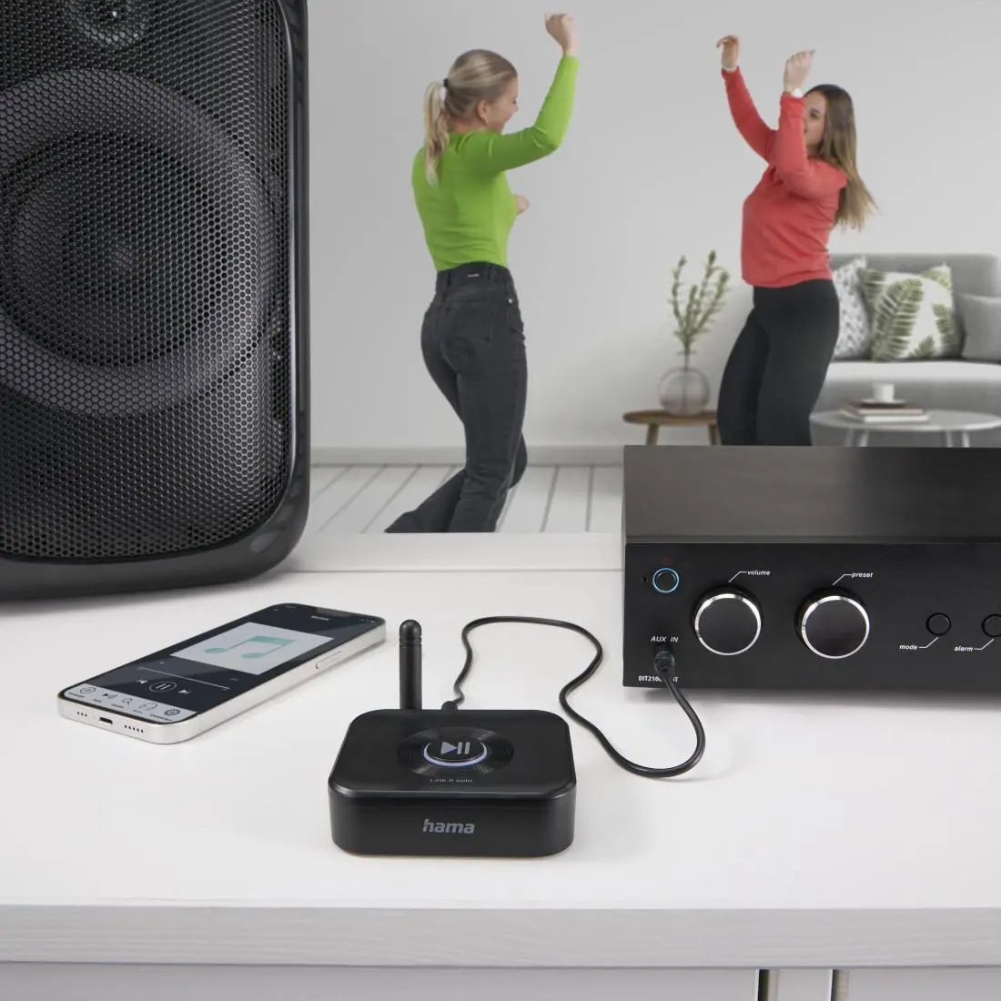 HAMA Блутут адаптер "Link.it solo" Bluetooth, приемник, модернизиране на Bluetooth към HiFi - image 5